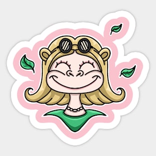 Cute girls Sticker